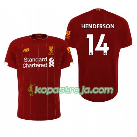 Billiga Fotbollströjor Liverpool Jordan Henderson 14 Hemma tröja 2019/20 Kortärmad